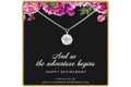 Retirement Gift: CZ Starburst Necklace, Sterling Silver or Gold