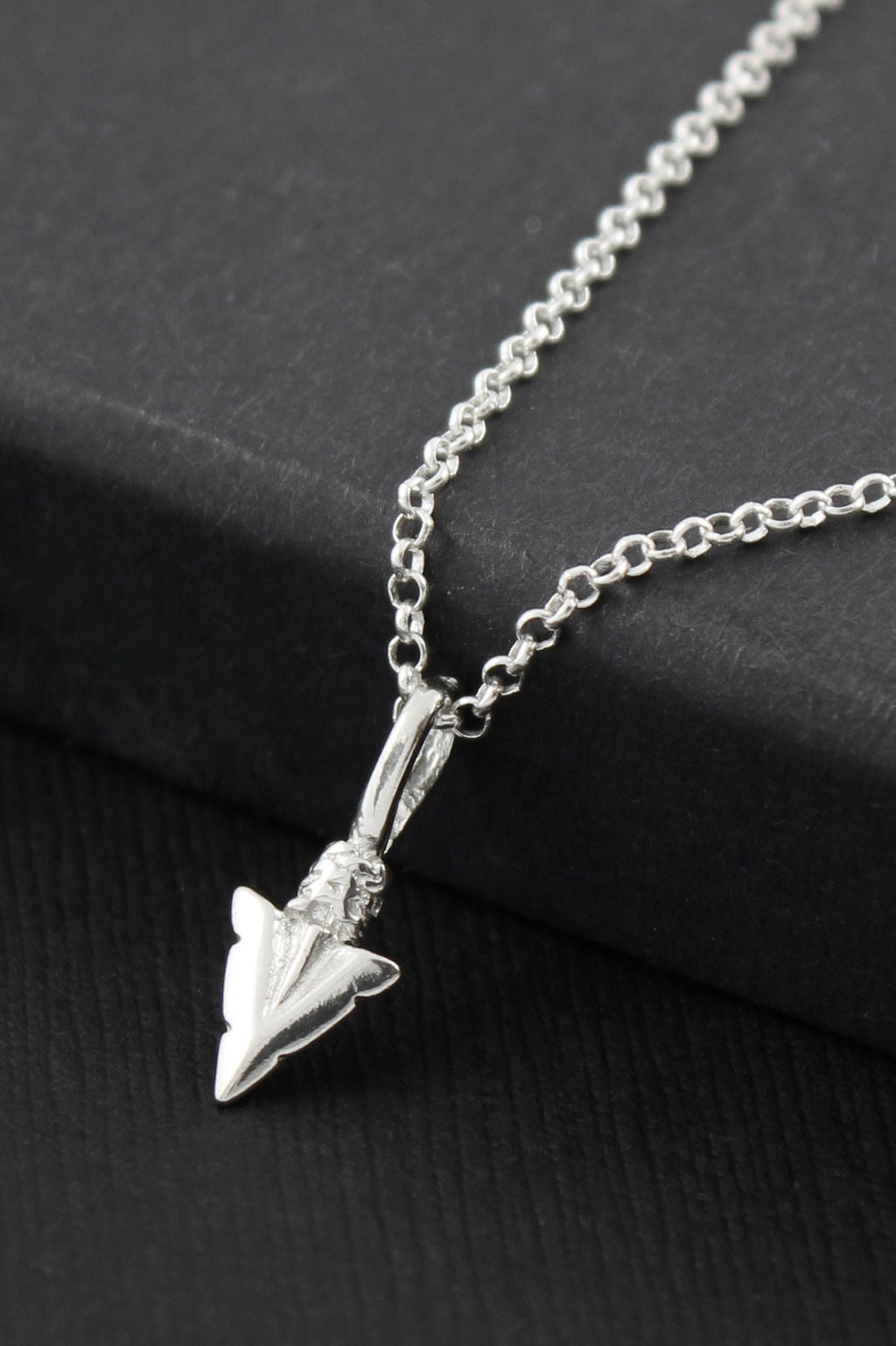 Arrowhead Necklace: Silver or Gold Tribe Jewelry Gift