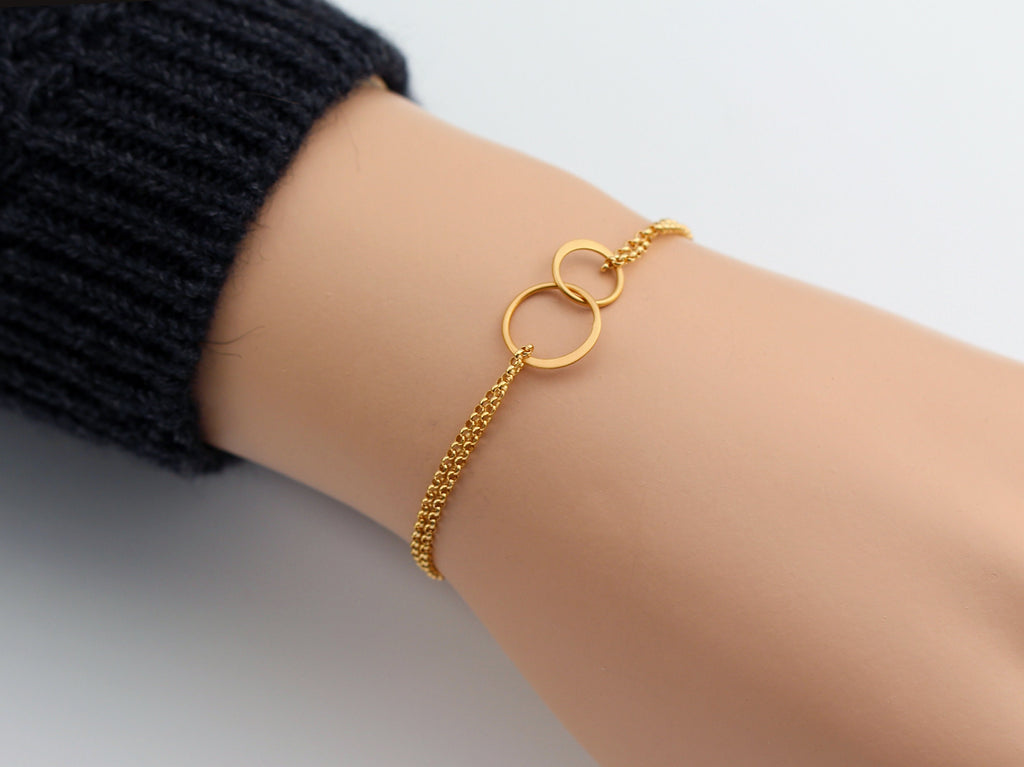 Double Circle Bracelet