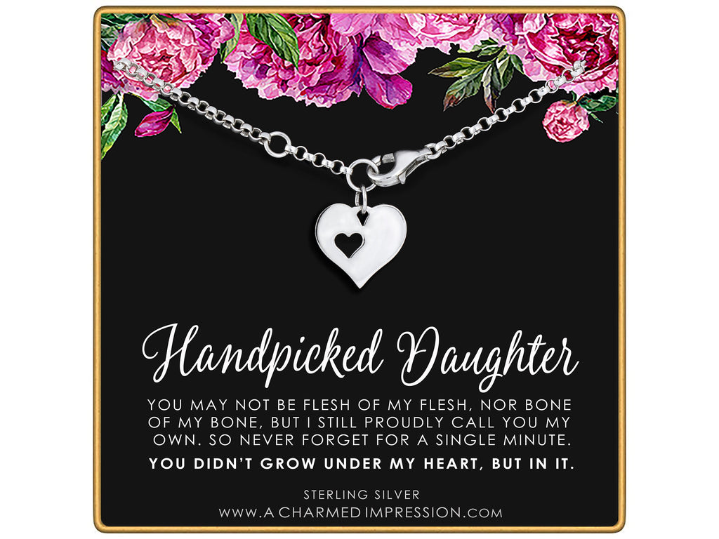Heart with Heart Cutout Bracelet