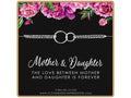 Double Circle Bracelet The Love Between Mother and Daughter is Forever