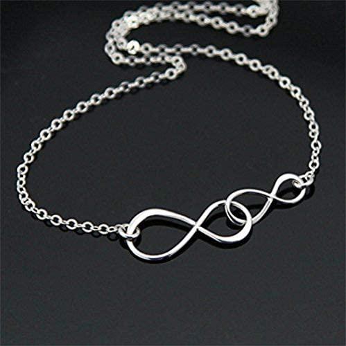 Godmother Goddaughter Gift: Sterling Silver Infinity Necklace