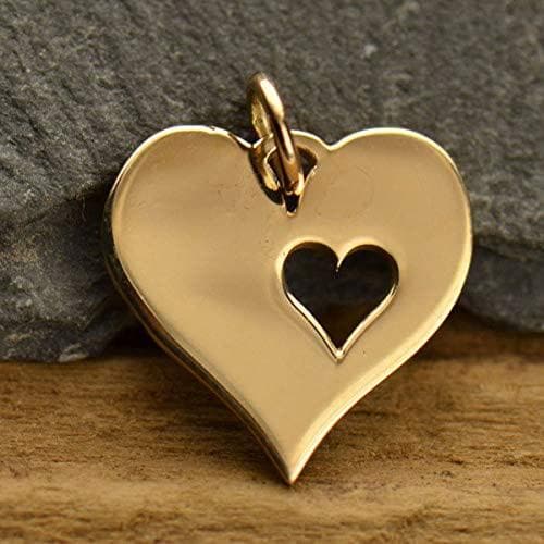 14k Gold Filled Grandma Heart Bracelet Nana Gift Magnetic Clasp Hypoallergenic 7 Inch Family Love Appreciation