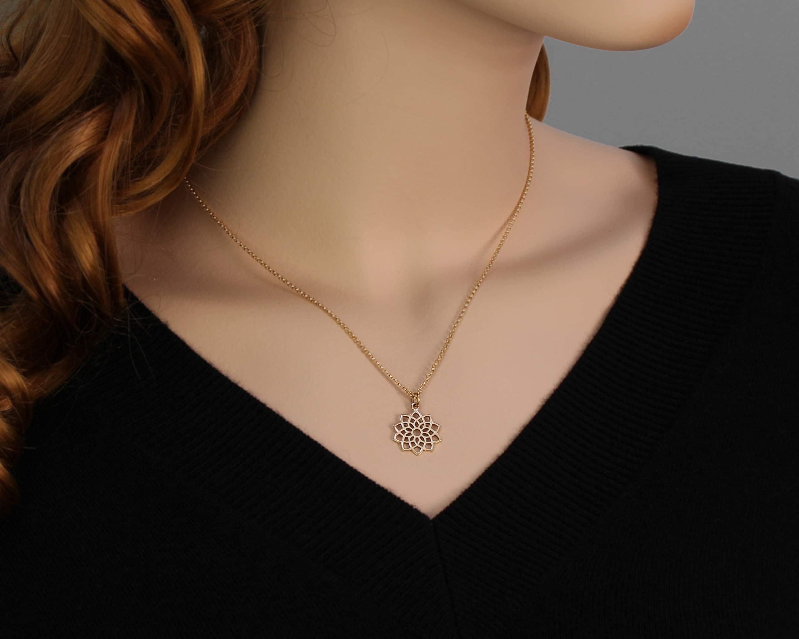 Two Cups Crown Chakra Necklace  Healing Jewelry  Adjustable Length