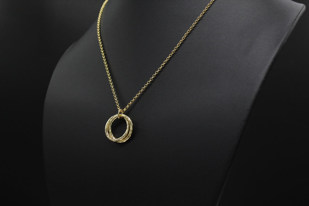 Handmade Sterling Silver Handpicked Daughter Necklace: Adoption Keepsake