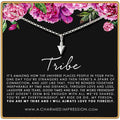 Handcrafted Arrowhead Necklace: Silver Friendship Jewelry