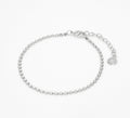 Dainty Gold Bracelet: 14k Faceted Bead Wedding Jewelry