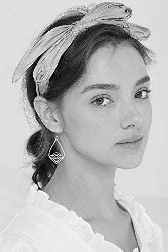 Sterling Silver Wave Teardrop Earrings: Modern Minimalist Hook Earrings
