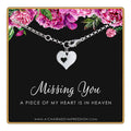 Sterling Silver Memorial Bracelet, In Loving Memory Bereavement Gift, Sympathy Jewelry for Loss of Loved One, Remembrance Keepsake