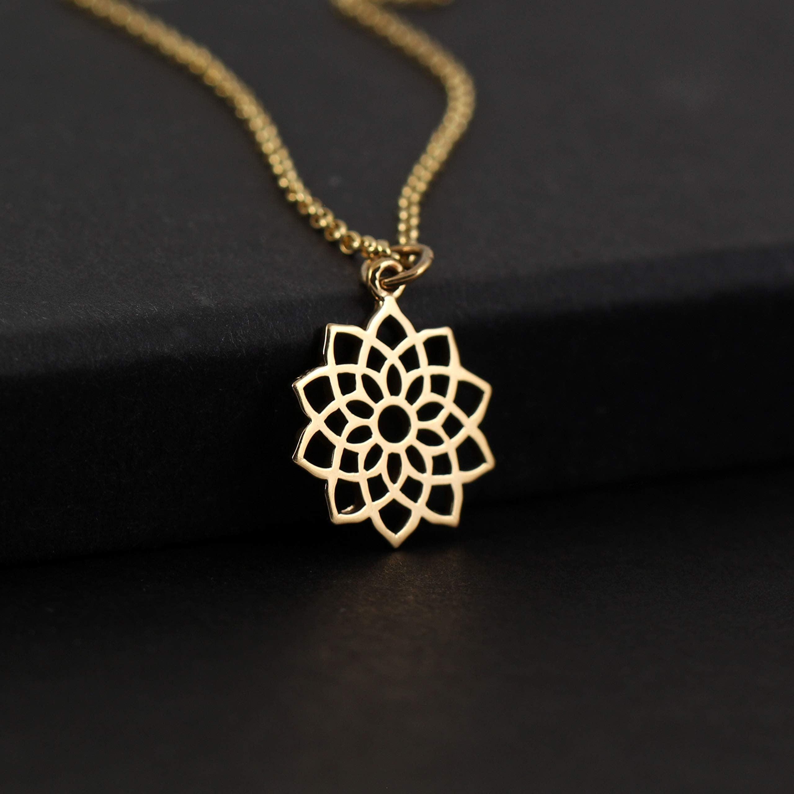 Two Cups Crown Chakra Necklace  Healing Jewelry  Adjustable Length