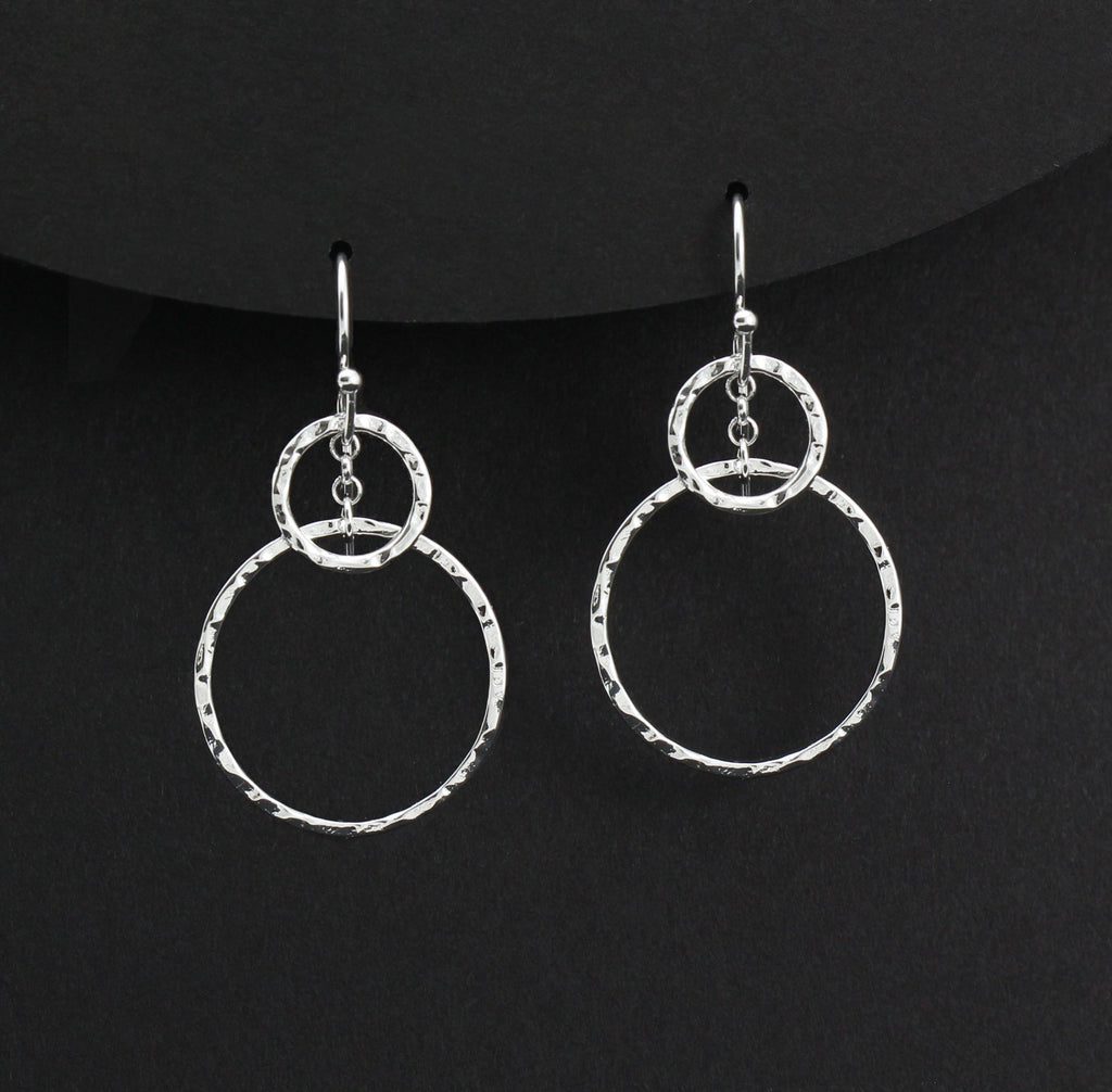 Infinity Earrings: 14K Gold Daughter Gift from Mom