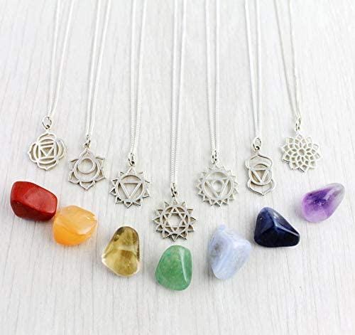 Two Cups Sacral Chakra Necklace  Healing Jewelry  Adjustable Length Chain
