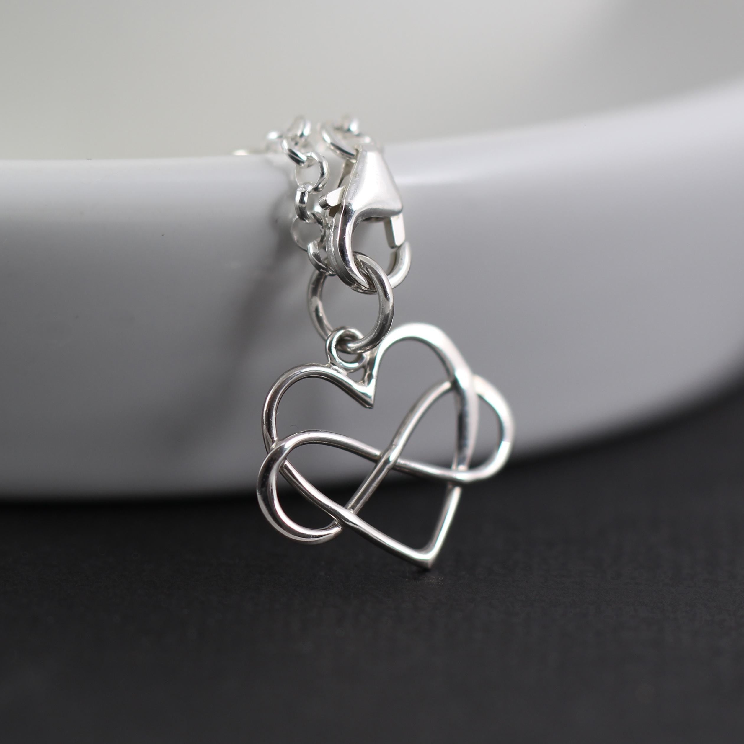 Sterling Silver Unbiological Sister Bracelet: Infinity Friendship Jewelry
