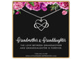 Grandmother Granddaughter Infinity Heart Necklace Sterling Silver Gift for Grandma Infinite Love Jewelry Keepsake