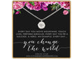 Inspirational Diamond Starburst Necklace: Sterling Silver North Star Compass