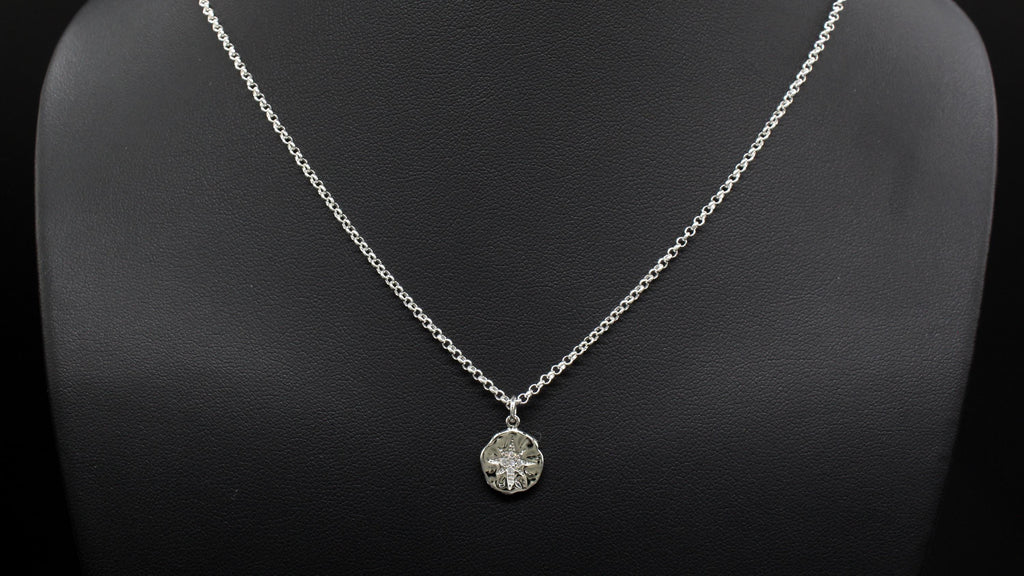 You Are Strong Sterling Silver Necklace: Encouragement Gift