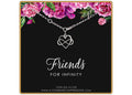 Silver Infinity Heart Bracelet - Best Friend Forever Gift