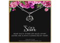 Infinity Heart Bracelet Silver - Sister Forever Gift
