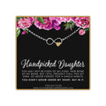 Sterling Silver Infinity Heart Necklace: Gift for Daughter