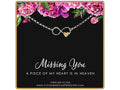 Sterling Silver Infinity Heart Bracelet Memorial Sorry For Loss Gift Adjustable Wrist Hypoallergenic Remembrance Grief Jewelry