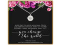 Inspirational Diamond Starburst Necklace: 14k Gold Gift for Mentor