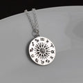 Sterling Silver Astrology Pendant Necklace: Zodiac Sun Moon Signs