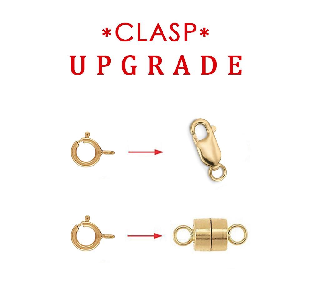 Upgrade your order to a Lobster or Magnetic Clasp  -  Add-On Item ONLY