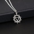 Two Cups Solar Plexus Chakra Necklace  Healing Jewelry  Adjustable Length Chain
