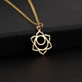 Two Cups Sacral Chakra Necklace  Healing Jewelry  Adjustable Length Chain