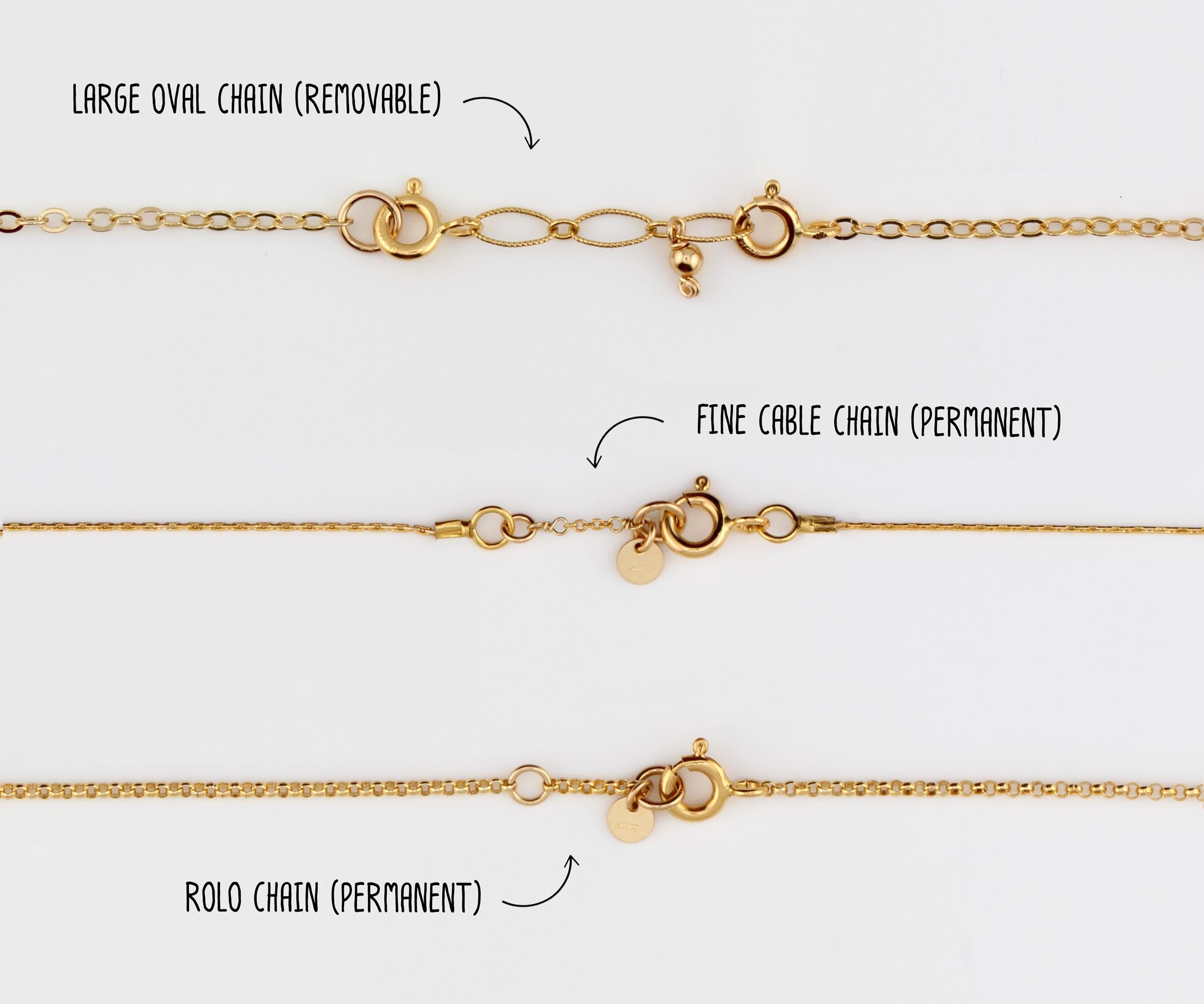 Bracelet Extender in Sterling Silver or 14k Gold Filled, Adjustable Length Chain, Add-On Upgrade