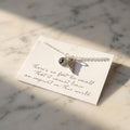Sterling Silver Angel Wing Necklace: Child Loss Memorial Gift