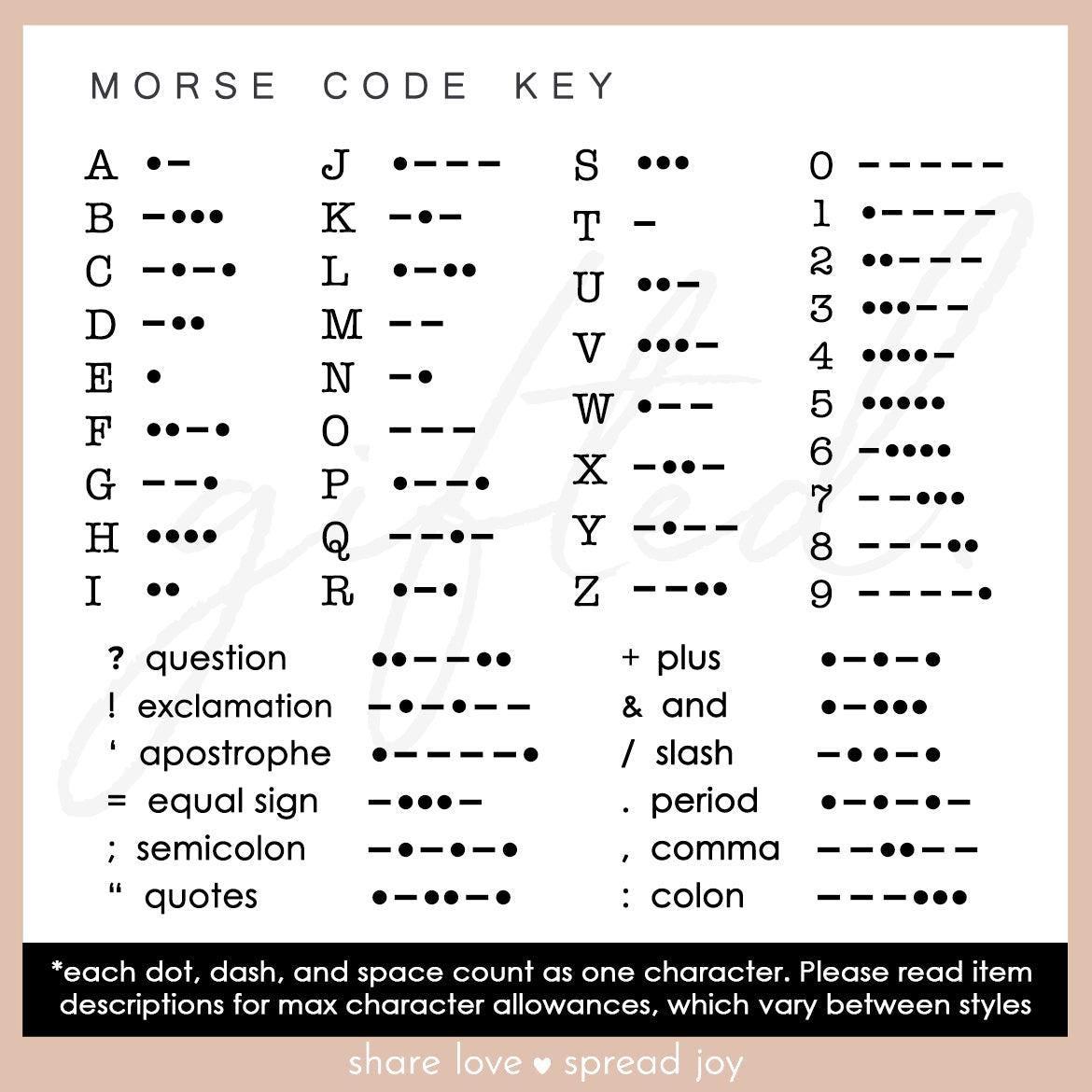 Custom Morse Code Necklace, CHOOSE YOUR MESSAGE | xxxxxxxxxxxxxxx | Hidden Message Jewelry