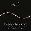 Custom Morse Code Bracelet, Embrace the Journey | Graduation & Retirement Gift | Hidden Message Jewelry