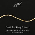 SEO - Custom Morse Code Bracelet, Best Fucking Friend | Best Friend & Bachelorette Gift | Hidden Message Jewelry