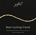 Custom Morse Code Bracelet, Best Fucking Friend | Best Friend & Bachelorette Gift | Hidden Message Jewelry