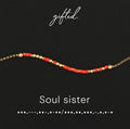 Custom Morse Code Bracelet, Soul Sisters Gift | Found Family & Forever Friends | Hidden Message Jewelry