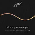 Custom Morse Code Bracelet, Mommy of an Angel | Miscarriage Memorial & Infant Loss Gift | Hidden Message Jewelry
