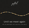 Custom Morse Code Bracelet, Until We Meet Again | Memorial Gift Ideas | Hidden Message Jewelry