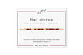 Custom Morse Code Necklace, Bad Bitches Gift | Best Friends & Bachelorette Party | Hidden Message Friendship Jewelry