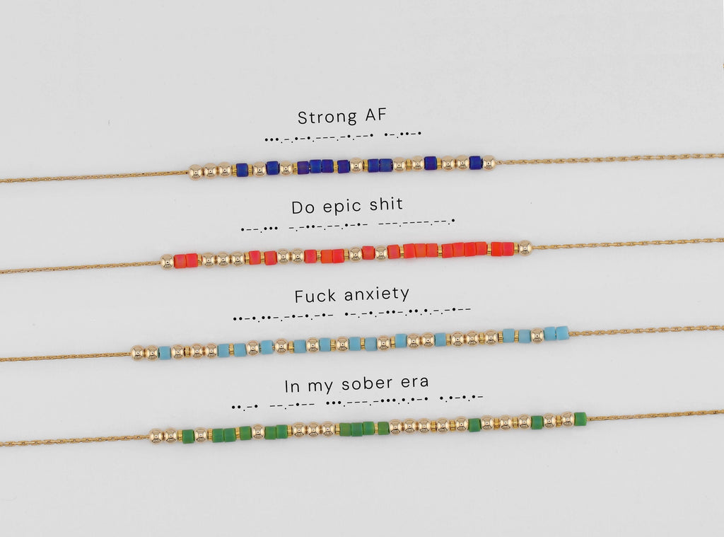Custom Morse Code Bracelet, Worth the Wait