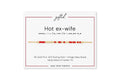 Custom Morse Code Necklace, Hot Ex-Wife | Divorce & Empowerment Gift | Hidden Message Jewelry
