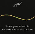 Custom Morse Code Bracelet, Love You, Mean It | Best Friend or Partner Gift | Hidden Message Jewelry