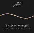 Custom Morse Code Bracelet, Sister of an Angel | Sibling Loss & Infant Loss Keepsake | Hidden Message Jewelry