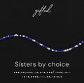 Custom Morse Code Bracelet, Sisters by Choice | Best Friend & Chosen Family | Hidden Message Jewelry