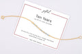 Custom Morse Code Bracelet, Ten Years | Sobriety Recovery Gift | Hidden Message Jewelry