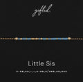 Custom Morse Code Bracelet, Little Sis Gift | Sorority Little & Younger Sister | Hidden Message Jewelry