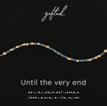 Custom Morse Code Bracelet, Until the Very End | Couples & Personalized Anniversary Gifts | Hidden Message Jewelry