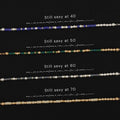 Custom Morse Code Bracelet, Still Sexy at 40, 50, 60, 70, 80 | Create Your Own Milestone Birthday Gift | Hidden Message Jewelry