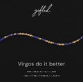 Custom Morse Code Bracelet, Virgos Do It Better | Virgo Star Sign Zodiac Birthday Gift | Hidden Message Jewelry