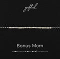Custom Morse Code Bracelet, Bonus Mom| Step Mom Gift | Gotcha Day Present | Hidden Message Jewelry